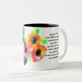 Tasse 2 Couleurs Jesus stronghold  (Devant droit)