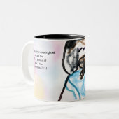 Tasse 2 Couleurs Jésus tout (Devant gauche)