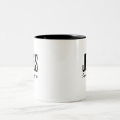 TASSE 2 COULEURS JÉSUS VOUS AIME | CHRÉTIEN (Centre)