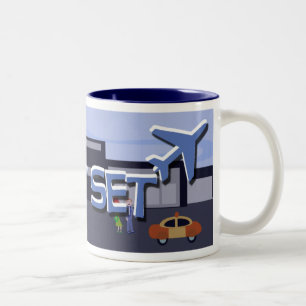 Tasse 2 Couleurs Jet Set Deluxe