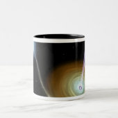 Tasse 2 Couleurs Jets de matériel fuyant (Centre)