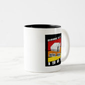 Tasse 2 Couleurs Jeu comme 1983, jeu vidéo rétro (Devant droit)