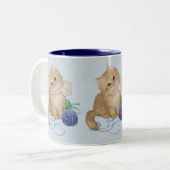 Tasse 2 Couleurs Jeu de chaton (Devant gauche)