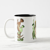 Tasse 2 Couleurs Jeu des Nagas (Gauche)