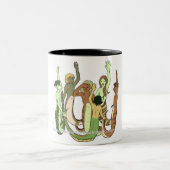 Tasse 2 Couleurs Jeu des Nagas (Centre)