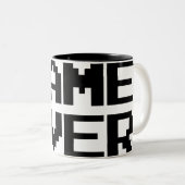 Tasse 2 Couleurs Jeu plus de (Devant droit)