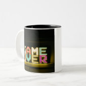 Tasse 2 Couleurs Jeu sur mignon Pixel Art Pixel Arts Easy De (Devant gauche)