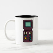Tasse 2 Couleurs Jeu vidéo Retro (Gauche)
