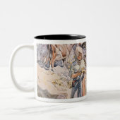 Tasse 2 Couleurs Jeune fille tissant, 1905 (Gauche)