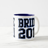 Tasse 2 Couleurs Jeune mariée 2011 (Devant droit)