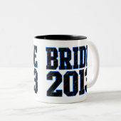 Tasse 2 Couleurs Jeune mariée 2013 (Devant droit)