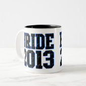 Tasse 2 Couleurs Jeune mariée 2013 (Devant gauche)
