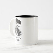 Tasse 2 Couleurs Jeune Tesla (Devant gauche)