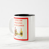 Tasse 2 Couleurs jeux de mots (Devant gauche)