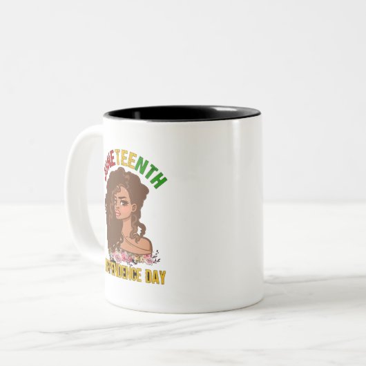 TASSE 2 COULEURS JEUX JUNETEENTH 2025 (Devant gauche)