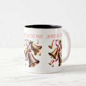 Tasse 2 Couleurs Jingle Tout Le Chemin (Devant droit)