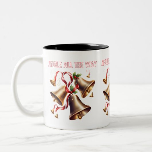 Tasse 2 Couleurs Jingle Tout Le Chemin (Gauche)