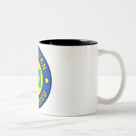 Tasse 2 Couleurs Jiu Jitsu (Droit)