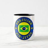 Tasse 2 Couleurs Jiu Jitsu (Centre)