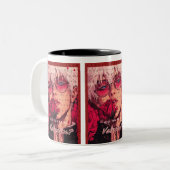 Tasse 2 Couleurs JJK Valentines (Devant gauche)