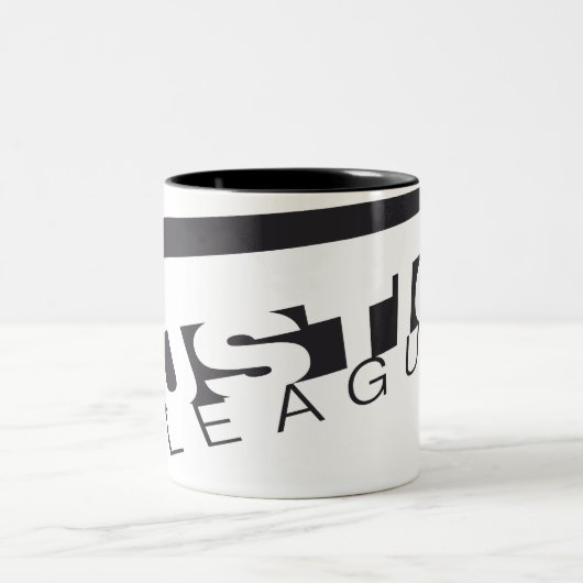 Tasse 2 Couleurs JL B/W biaisé (Centre)