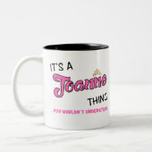Tasse 2 Couleurs Joanne ce que tu ne comprendrais pas (Gauche)