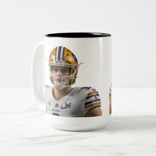 Tasse 2 Couleurs joe burrow (Devant gauche)