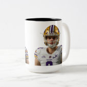 Tasse 2 Couleurs joe burrow (Devant droit)