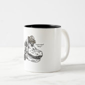 TASSE 2 COULEURS JOEL DINOSAUR| LE DERNIER DE NOUS PARTIE 2 (Devant droit)