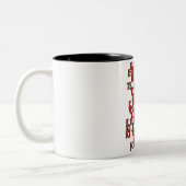 Tasse 2 Couleurs John 14:6 Maori (Gauche)