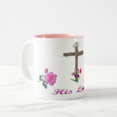 Tasse 2 Couleurs john 3:16 (Devant gauche)