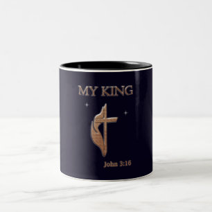 Tasse 2 Couleurs John 3:16