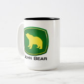 Tasse 2 Couleurs John Bear (Devant gauche)