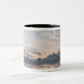 Tasse 2 Couleurs John Constable | une étude de nuage, coucher du (Centre)