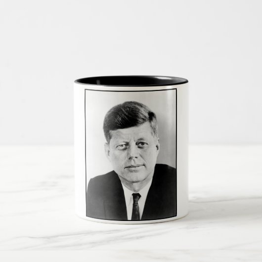 Tasse 2 Couleurs John Jack Kennedy Maison Blanche présidentielle am (Centre)