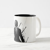 Tasse 2 Couleurs John Wick (Devant droit)