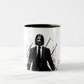 Tasse 2 Couleurs John Wick (Centre)