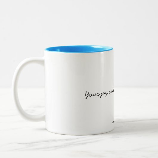Tasse 2 Couleurs Joie (Gauche)