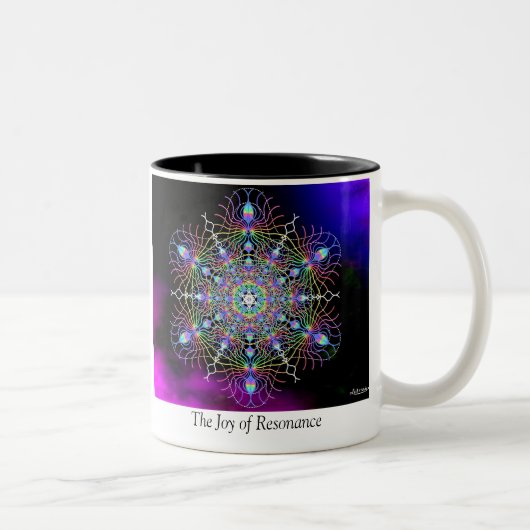 Tasse 2 Couleurs Joie de résonance/de fréquence (Droit)