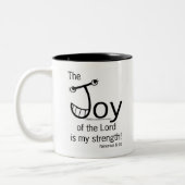 Tasse 2 Couleurs JOIE du Seigneur (Gauche)