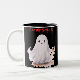 Tasse 2 Couleurs Joies Fantomatiques Fantôme Créatif Drôle Hallowee