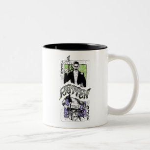 Tasse 2 Couleurs Joker et Harley du peloton   de suicide putréfié