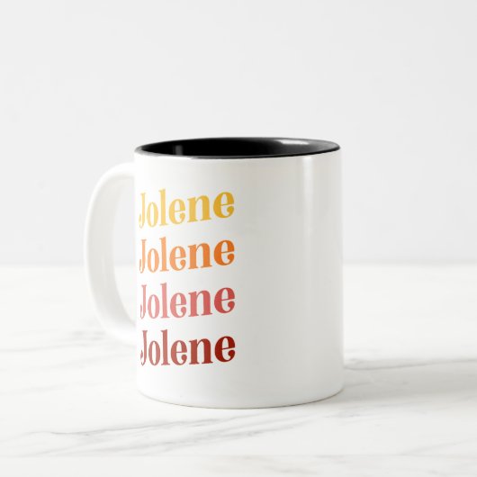 Tasse 2 Couleurs Jolène (Devant gauche)