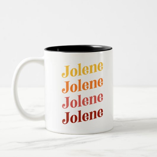 Tasse 2 Couleurs Jolène (Gauche)