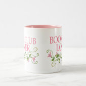 Tasse 2 Couleurs Joli amant de club de lecture (Centre)