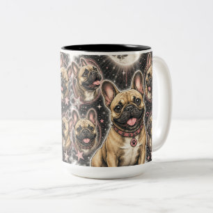 Tasse 2 Couleurs Joli Céleste Amateur de Frenchie