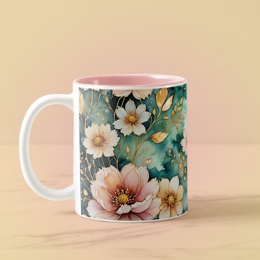 Tasse 2 Couleurs Joli en rose