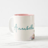 Tasse 2 Couleurs Joli Œuf de Dragon Bébé (Devant gauche)