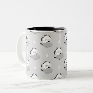 Tasse 2 Couleurs Joli panda fatigué
