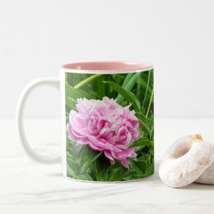 Tasse 2 Couleurs Joli Peony Rose